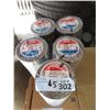 Image 1 : 5 Packages of Black PVC Electric Tape