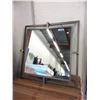 Image 1 : 2 New Metal Framed Parsons Mirrors - 32" x 32"