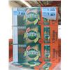 Image 1 : 3 Flats of Perrier L'Orange Natural Mineral Water