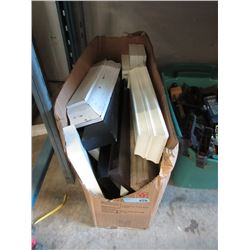 Large Box of Assorted Small Floating Shelves