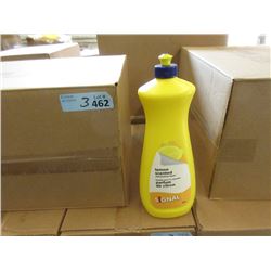 3 Cases of 12 Lemon Scented 950ml Dish Soap