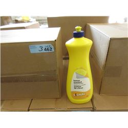 3 Cases of 12 Lemon Scented 950ml Dish Soap