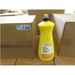 3 Cases of 12 Lemon Scented 950ml Dish Soap