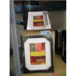 5 Boxes of 3 New 8" x 10" Wood Frames