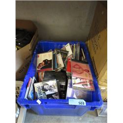 Tote of Assorted Music CDs