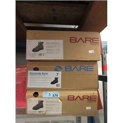 3 New Pair of Bare Kermode Boot