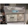 Image 1 : New Double 4 Piece Polyester Sheet Set - Grey