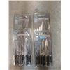 Image 1 : 4 New 7 Piece Knife & Cutting Board Sets
