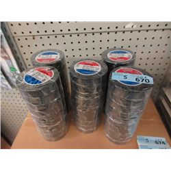 5 New Tubes of 10 PVC Electrical Tape