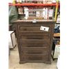 Image 1 : New 5 Drawer Dresser - 18" x 40" x 53" tall