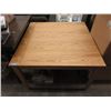 Image 1 : New Square Dining Table with Pop Up Leaf