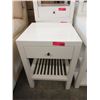 Image 1 : New White End Table with Drawer