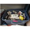 Image 1 : Large Tote of Assorted Fishing Lures & Bobbers