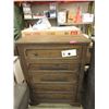 Image 1 : New Home Elegance 5 Drawer Wood Dresser