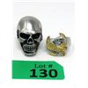 Image 1 : 2 Brand New Men's Biker Rings