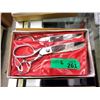 Image 1 : 6 New Pairs of 8" Kare Stainless Steel Scissors