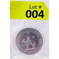 Early Release Silver 1920-2020 Mountie Coin