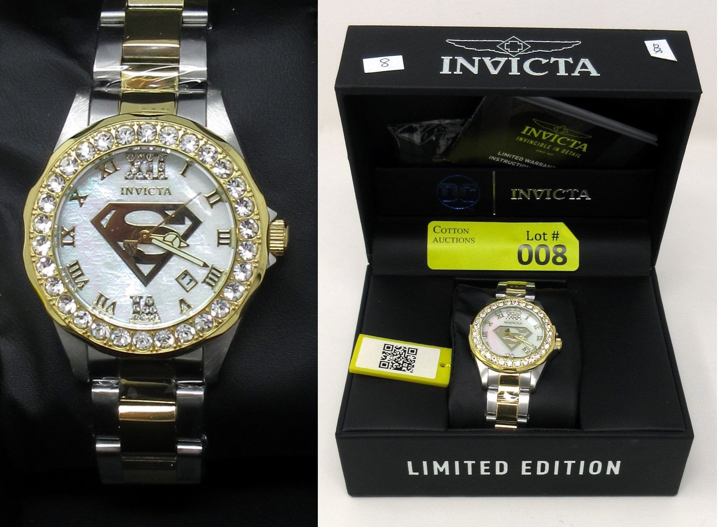 New In Box Ladies Invicta Superman Watch