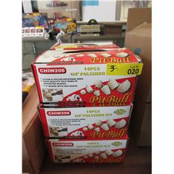 3 New 14 Piece Polisher Kits