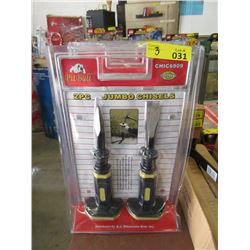3 New 2 Piece Jumbo Chisel Sets
