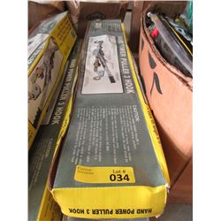 New 3 Hook Come-along Puller