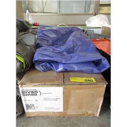 Case of 18 New 6mil Blue Coat Kitchen/Lab Aprons