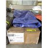 Image 1 : Case of 18 New 6mil Blue Coat Kitchen/Lab Aprons