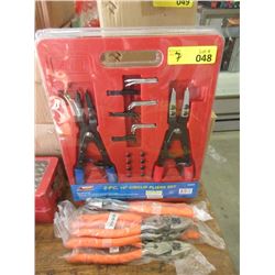 New Circlip Pliers Set & 6 Lineman Pliers
