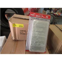 2 Cases of Cotter Pin Assortments
