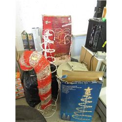 Large Lot of Christmas Decorations