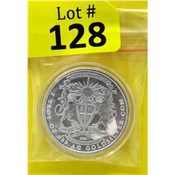 1 Oz. .999 Fine Silver 2014 Freedom Round