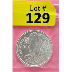 1 Oz. .999 Fine Silver 2015 Freedom Girl Round