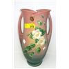 Image 1 : 15" Tall Vintage Roseville Vase - #992-15"