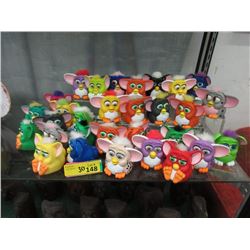 30 McDonald's 1998 Furby Toys - 3" Tall