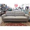 Image 1 : New 86" Grey Fabric Upholstered Sofa