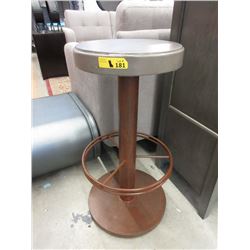 30" Tall Metal Swivel Stool