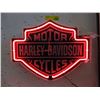 Image 1 : New Electric Neon "Harley Davidson" Clock