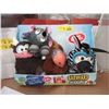 Image 1 : 6 New Barnyard Buddies 4 Piece Stuffed Toy Sets