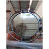 Image 1 : New Large 29" Round Metal Framed Caron Wall Mirror