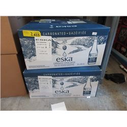 2 Cases of Eska Carbonated Spring Water