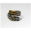 Image 1 : Navajo Open Feather Ring - Expandable Size 8