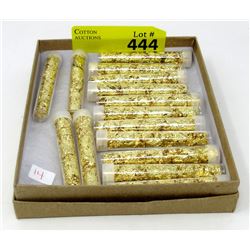 15 Vials of Decorative Gold Leaf