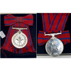 Canadian Bravery Medal in Original Box