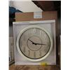 Image 1 : 2 New Kiera 18" Wall Clocks