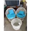 Image 1 : New Migros 3 Piece Aruba Patio Set with Cushions