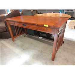 Arts & Crafts Style Desk with Drawer