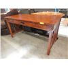 Image 1 : Arts & Crafts Style Desk with Drawer