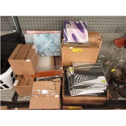 10+ Boxes of New Canvas Wall Art & Picture Frames