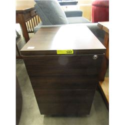 Rolling 3 Drawer Office Cabinet