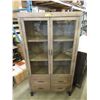 Image 1 : New LH Imports Wooden Forge Display Cabinet